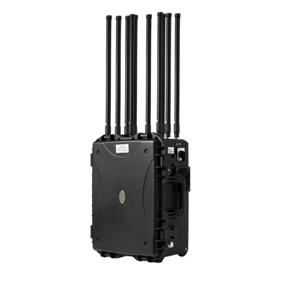 10 antenskih prtljaga-tip Drone Jammer 2-3 kilometra